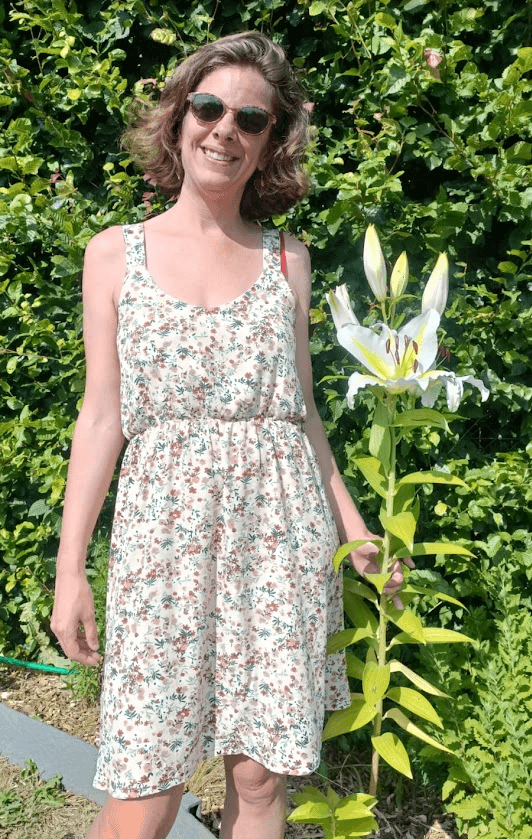Robe Noémie "légèreté fleurie"